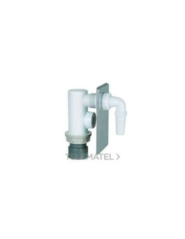 SIFÓN SENCILLO EMPOTRAR S265 H DIÁMETRO 40 TOMA LAVABO - A002858803 JIMTEN 019028