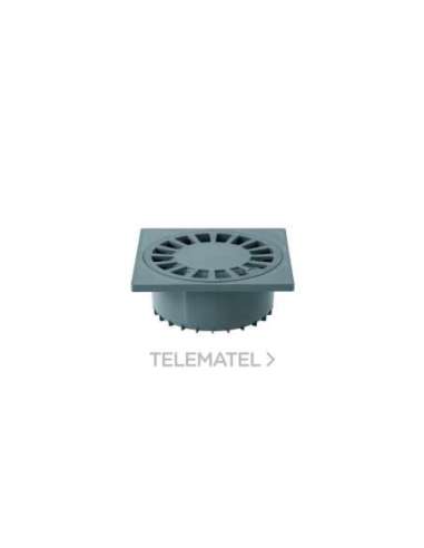 SUMIDERO SIFÓNICO S246 VERTICAL DIÁMETRO 90 REJILLA PVC - A002858910 JIMTEN 024080 (EMBALAJE DE 10 UNIDADES)