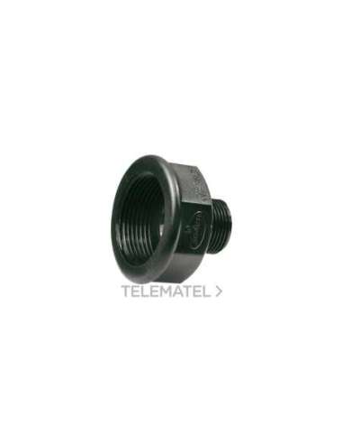 REDUCCIÓN H 3/4 M 1/2 ROSCADO POLIPROPILENO - A002859229 JIMTEN 050601 (EMBALAJE DE 100 UNIDADES)