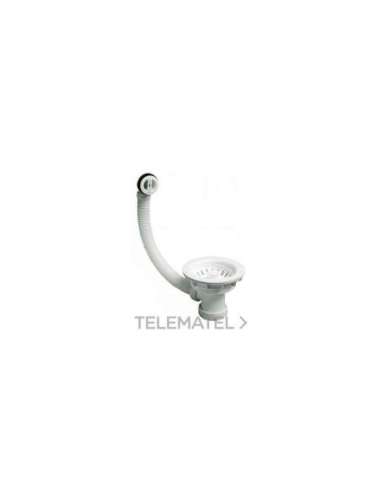 VÁLVULA CESTA SINTÉTICO S333 REBOSADERO BLANCO DIÁMETRO 115 - A002860444 JIMTEN 011510