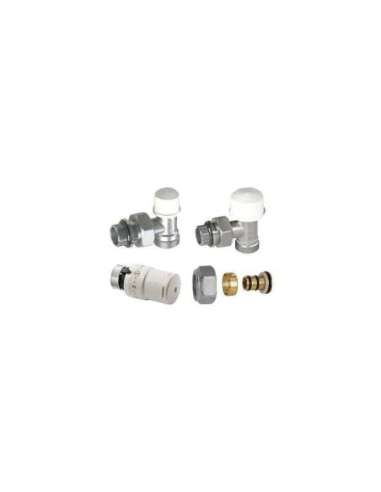 KIT VÁLVULA TERMOSTÁTICA M28 ESCUADRA + MANGUITO + JUNTA 16MM MULTICAPA - A002868537 ARCO KCT33