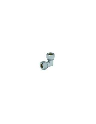 CODO HERMETO CROMO DIÁMETRO 10MM GAS BUTANO - A002868788 ARCO 03104 (EMBALAJE DE 25 UNIDADES)