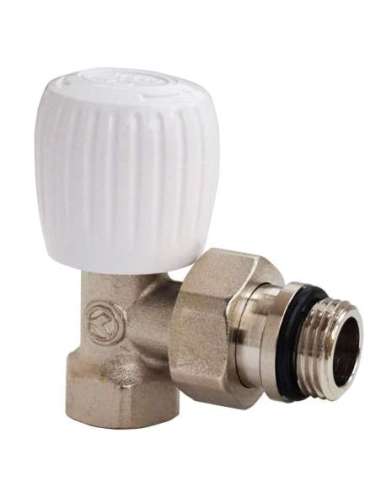 VÁLVULA RADIADOR ESCUADRA SIMPLE REGLAJE 3/8 ROSCAR - A002890411 ORKLI 1115