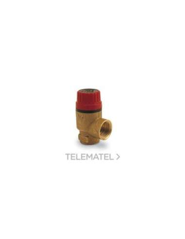 VÁLVULA SEGURIDAD 1/2 H-H CON TOMA NF - A002892786 ORKLI 17003-00