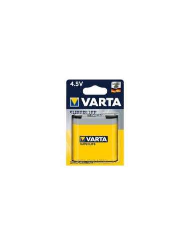 PILA SALINA VARTA SUPERLIFE 3R12 (BLÍSTER 1U) - A002951371 VARTA 2012101411 (EMBALAJE DE 10 UNIDADES)