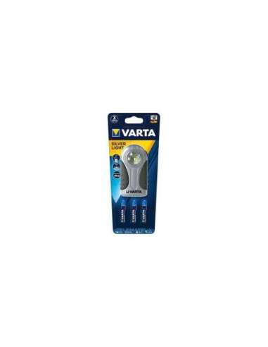 LINTERNA VARTA EASY LINE LED SILVER 3AAA - A002951822 VARTA 16647101421