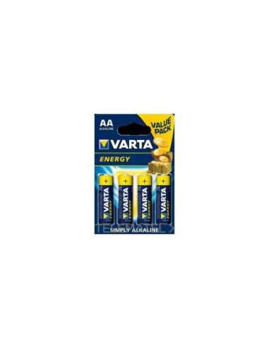 PILA ALCALINA ENERGY LR6AA (BLÍSTER 4U) - A002952014 VARTA 04106229414 (EMBALAJE DE 20 UNIDADES)