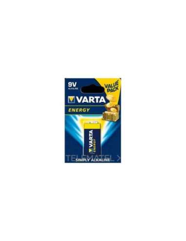 PILA ALCALINA ENERGY 6LR61 (BLÍSTER 1U) - A002952017 VARTA 04122229411