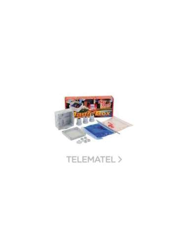 Kit MAGIC BOX 80: Bolsa MAGIC GEL + Caja Ø80 x h450 + 3 prensas - A002976933 ESTIARE MAGIC-BOX 80