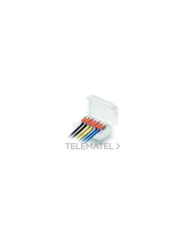 HAPPY JOINT 6 - (53x39x24) - con 2 conector de palanca plano planos 2x4mm2 - Bl 1 ud - A002977182 ESTIARE HAPPYJOINT6