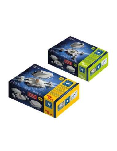 Caja conexiones con gel 120x100x45 IP68 4 entradas Ø6-18mm. Color Gris - A002977222 ESTIARE READY BOX IP68 120