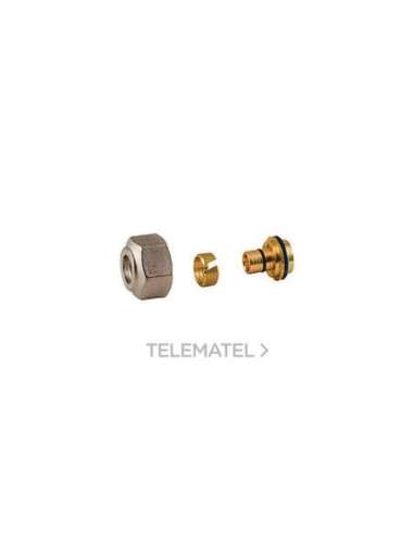 ADAPTADOR PARA TUBO PLÁSTICO R179 16X15X2 - A003217625 GIACOMINI R179X034