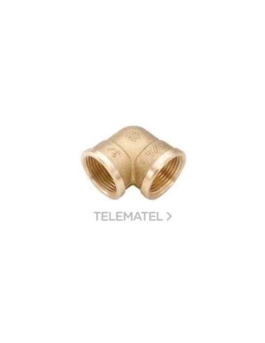 CODO LATÓN H-H TH90 1/2 - A003259174 METALGRUP SA 301002 (EMBALAJE DE 10 UNIDADES)