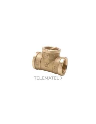 TE LATÓN H-H-H TH130 3/8 - A003259258 METALGRUP SA 321001 (EMBALAJE DE 25 UNIDADES)