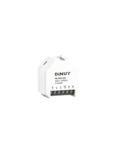 Regulador RLC+LED con entrada DALI/DALI-2 DINUY RE DA2 LE3