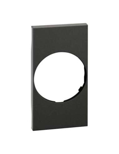 Frontal base de corriente Living Now - Dark - 2mod LEGRAND KG04 (EMBALAJE DE 10 UNIDADES)