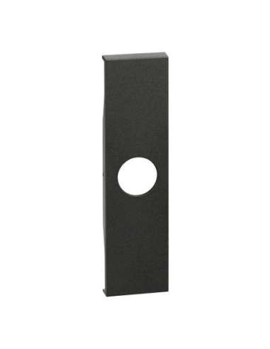 Frontal bases de televisión Living Now - Dark - 1 módulo - A003863471 LEGRAND KG08 (EMBALAJE DE 10 UNIDADES)