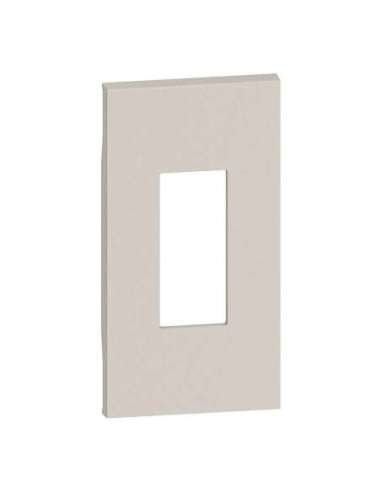 Frontal base RJ45 Living Now - Sand - 2mod LEGRAND KM07M2 (EMBALAJE DE 10 UNIDADES)