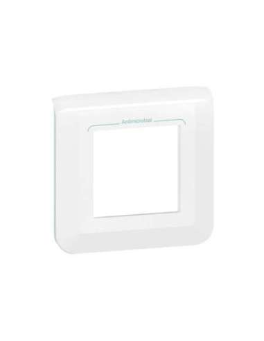 Placa Mosaic - 2 módulos - Blanco antibacteriano - A003863710 LEGRAND 078722L (EMBALAJE DE 10 UNIDADES)