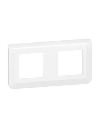 Placa Mosaic - 2x2 módulos - Horizontal - Blanco - A003863790 LEGRAND 277804L
