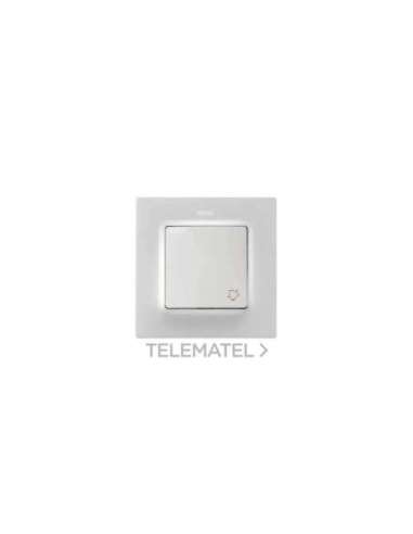 Tecla individual con grabado campana para pulsador blanco mate Simon 82 Concept - A003870572 SIMON 8200017-090