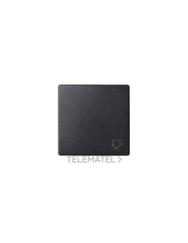Tecla individual con grabado campana para pulsador negro mate Simon 82 Concept - A003870574 SIMON 8200017-098