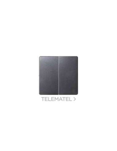 Tecla doble para mecanismos de mando titanio Simon 82 Concept - A003870576 SIMON 8200026-096