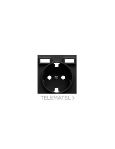 Tapa para la base de enchufe schuko con 2 cargadores USB A + C 10