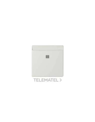 Tapa con visor para interruptor de tarjeta mecánico o electrónico blanco mate Simon 82 - A003870617 SIMON 8200078-090