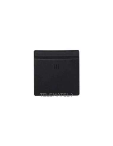Tapa con visor para interruptor de tarjeta mecánico o electrónico negro mate Simon 82 C - A003870619 SIMON 8200078-098