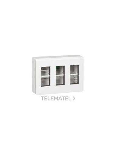 Caja de puesto de trabajo en superficie Mosaic para 3x4 módulos - Material plástico - B - A003880753 LEGRAND 078883L