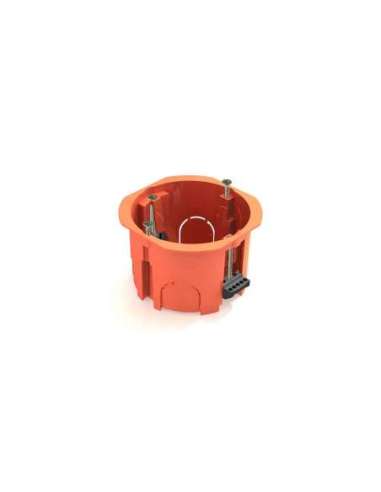 CAJA DE MECANISMOS UNIVERSAL 1-70MM EMPOTRAR PARED HUECA CON TORNILLOS IDE D70/1KB