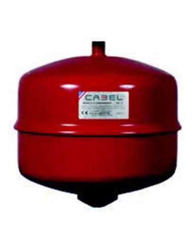 VASO EXPANSIÓN 8L VERT. 4BAR M3/4 CALEF. -10º/+99ºC CABEL VEC8L4B