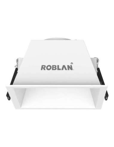 ARO ACCESORIO FLIP CUADRADO BLANCO / BLANCO 90MM - A003947643 ROBLAN FLIPSF90BB