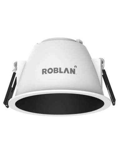 ARO ACCESORIO FLIP REDONDO BLANCO / NEGRO 90MM - A003947664 ROBLAN FLIPRF90BN
