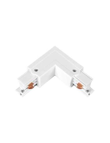 CONECTOR EN L TK BLANCO - IZQUIERDA - A003947718 ROBLAN TRACKLB-L
