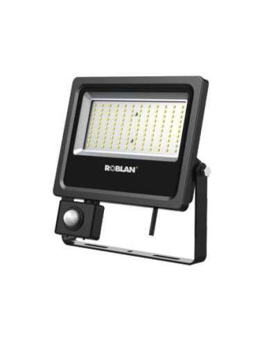 PROYECTOR LED 30W 100-240V 3900LM 3000K 120° IP65 NEGRO - A003947904 ROBLAN MHLX30CPIR