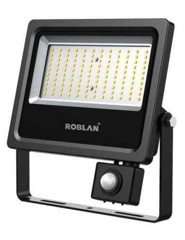 PROYECTOR LED 20W 100-240V 2600LM 3000K 120° IP65 NEGRO - A003947911 ROBLAN MHLX20CPIR
