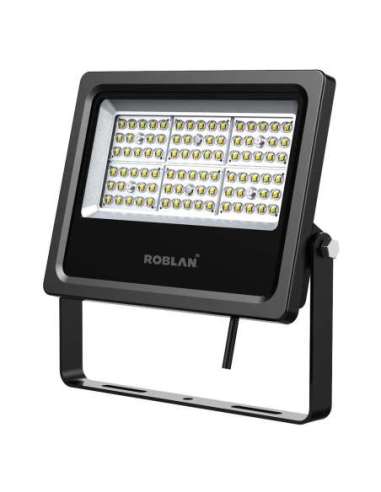 PROYECTOR LED 50W 100-277V 6500LM 6500K 120° IP65 NEGRO - A003947912 ROBLAN MHLX50BA