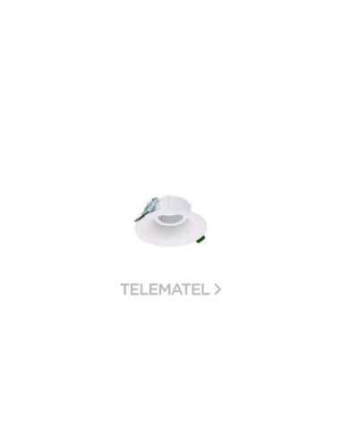 CARCASA REDONDA BASCULANTE PARA LUDOSPOT 50 DECO 110MM BLANCO SYLVANIA 0005314