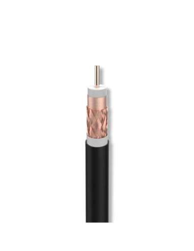 Cable coaxial T100PLUS LSFH Dca/A 16RtC 100m negro - A004357855 TELEVES 214118 (EMBALAJE DE 500 UNIDADES)