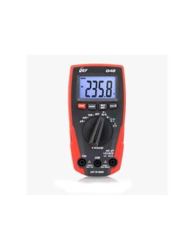G48 TRMS - Multímetro digital completo TRMS CATIII 600V - A004440693 HT INSTRUMENTS 13048