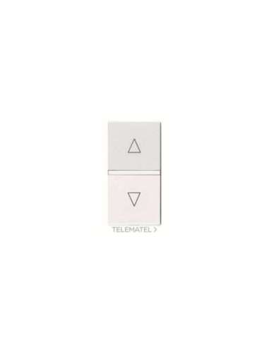 Pulsador 1M persiana N2144 BL - A004444482 NIESSEN N2144 BL (EMBALAJE DE 5 UNIDADES)