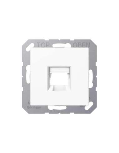 Placa Mod.Jack-Radiall 1 toma A bl alpi - A004510935 JUNG A1569-1WEWW