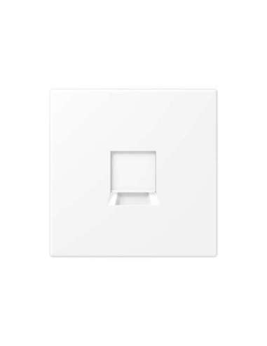 Placa Mod. Jack 1 toma LS bl. mate - A004513857 JUNG LS1969-15WEWWM