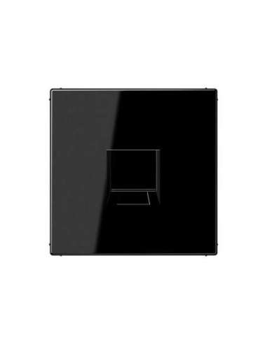 Placa Mod. Jack-Rad. 1 toma LS negro - A004513866 JUNG LS1969-1WESW