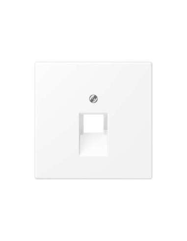 Placa central telef. LS blanco mate - A004514035 JUNG LS969-1UAWWM