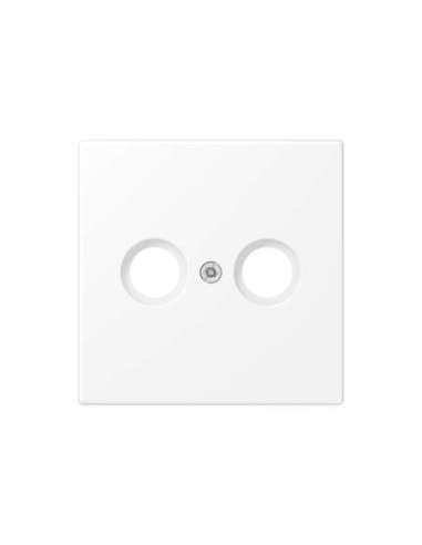 Placa toma TV. LS blanco mate - A004514114 JUNG LS990TVWWM