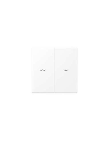 Tecla doble pers. LS blanco mate - A004514142 JUNG LS995PWWM
