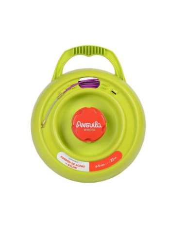 PASACABLES ANGUILA MAX CORDÓN ACERO NYLON 4MM 22M + WINDER - A004562994 ESTIARE W65040022